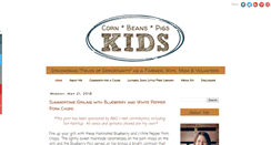 Desktop Screenshot of cornbeanspigskids.com